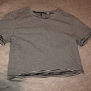 Stripped Pac Sun Crop Top